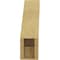 Ekena Millwork 5-inch W x 14-inch D x 18-inch H Olympic Rough Cedar Woodgrain TimberThane Knee Brace, Primed BRCUR05X14X18OLYRCPR - alternate 3